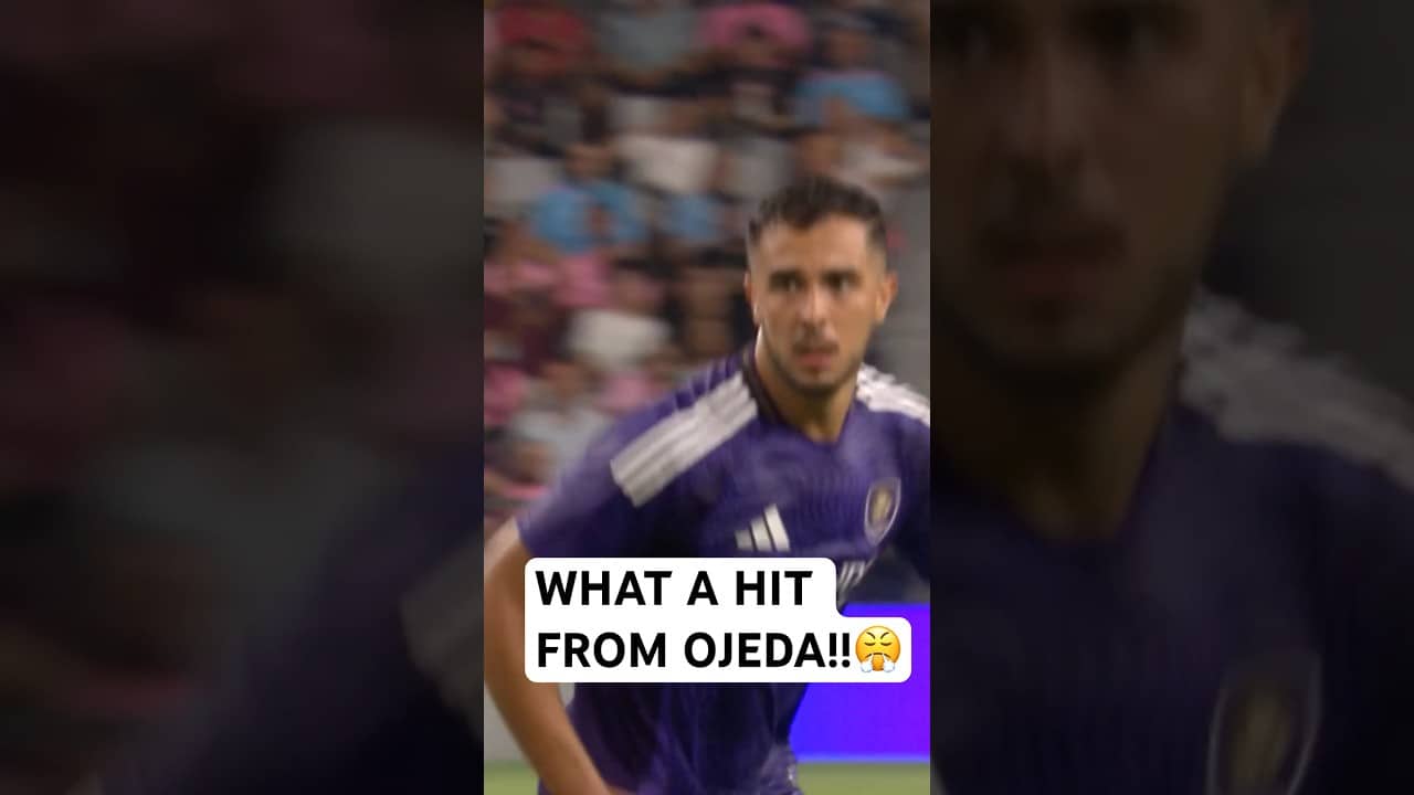Martín Ojeda GREAT HIT🔥 for Orlando in Miami!