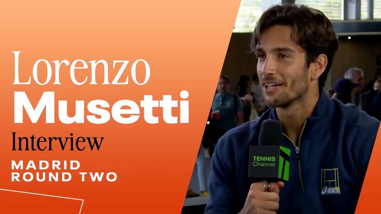 Lorenzo Musetti on Mental Comeback after Australian Open injury | 2026 Madrid
