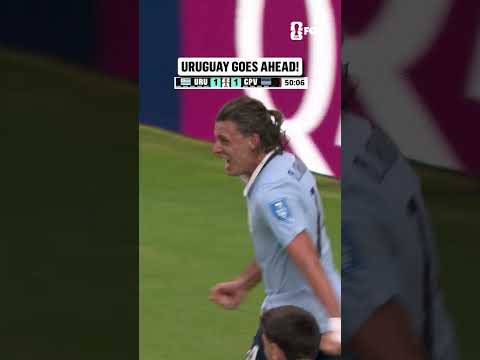 URUGUAY LEADS 2-1! Agustín Canobbio taps it in past Vozinha for the lead