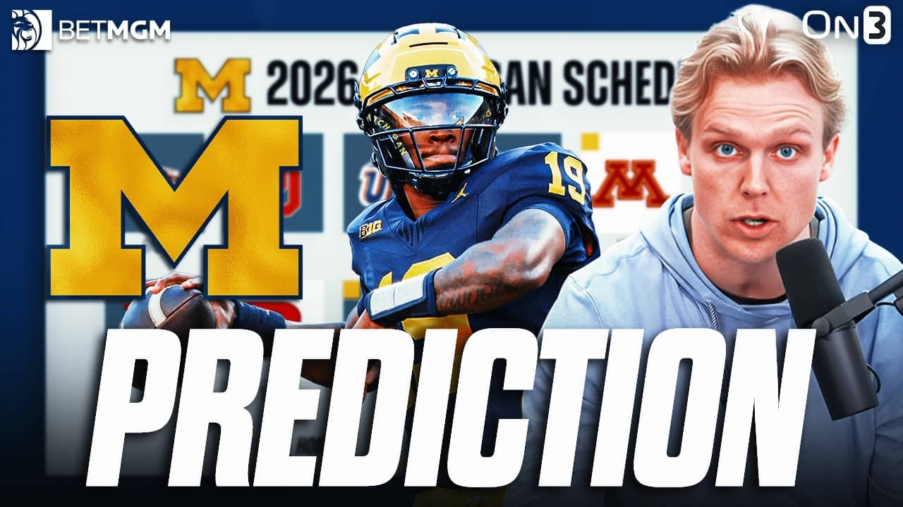 Michigan Wolverines 2026 Record PREDICTION