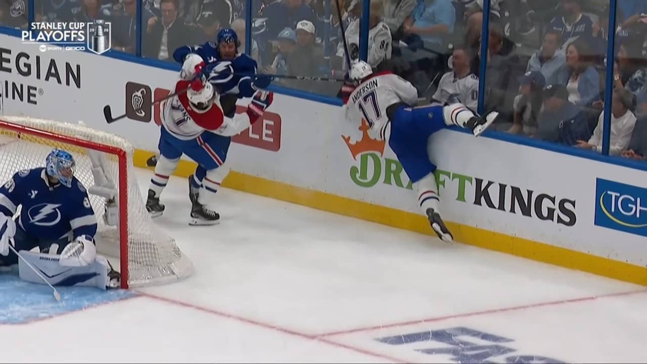 Josh Anderson Charging Penalty Against Charle-Edouard D'Astous