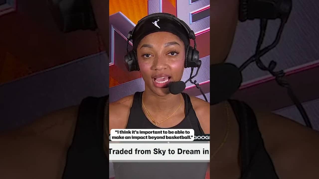 Angel Reese on the importance of giving back to the community 🙏