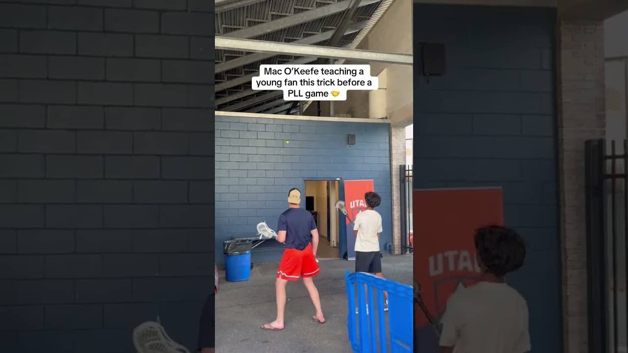 He’s going to remember this wall ball session forever (via Bronx Lacrosse)