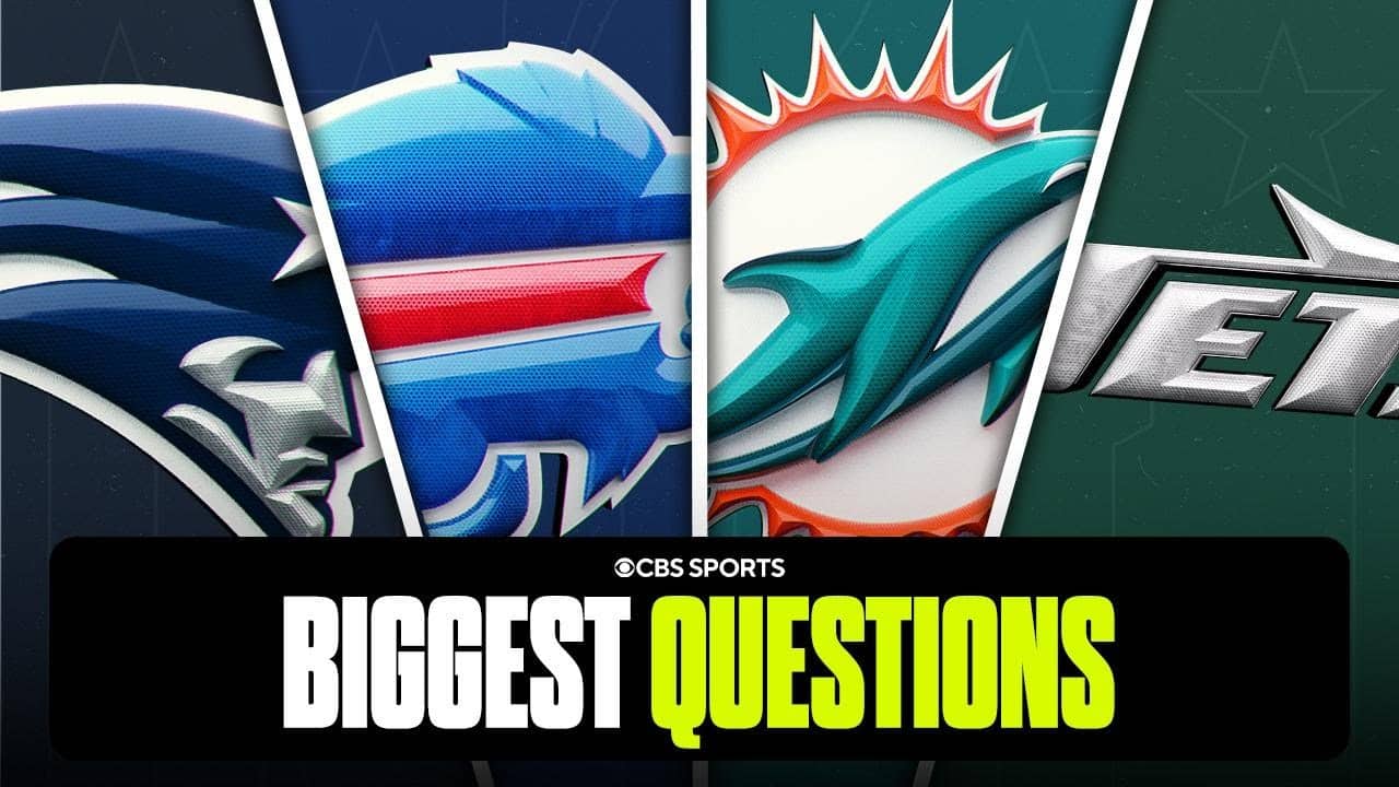 Biggest questions for each team in AFC East ahead of 2026 season 🤔