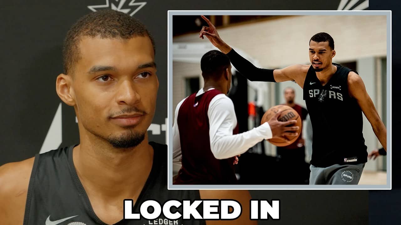 Victor Wembanyama on Being Locked In For His First NBA Playoffs Appearance