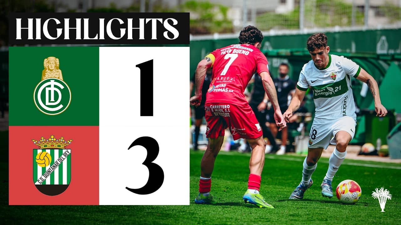 RESUMEN | Elche Ilicitano 1-3 CD Quintanar del Rey | SEGUNDA FEDERACIÓN