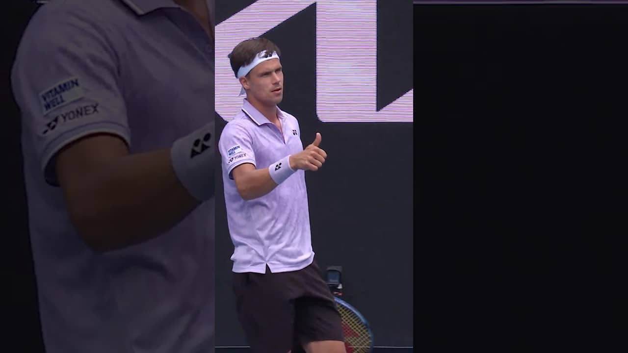This Tiafoe touch is TOO COLD! 🥶