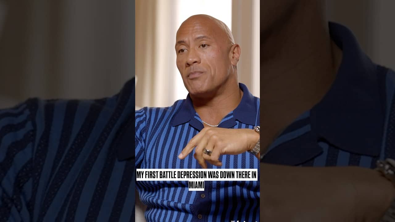 The Rock opens up on depression and mental health ✨