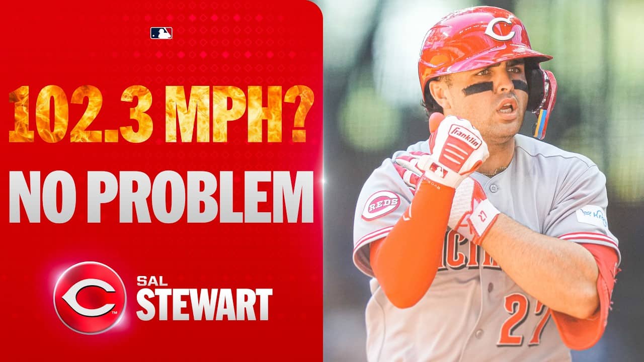 Sal Stewart HOMERS off a 102.3 MPH fastball from Jacob Misiorowski 😳 | MLB Highlights