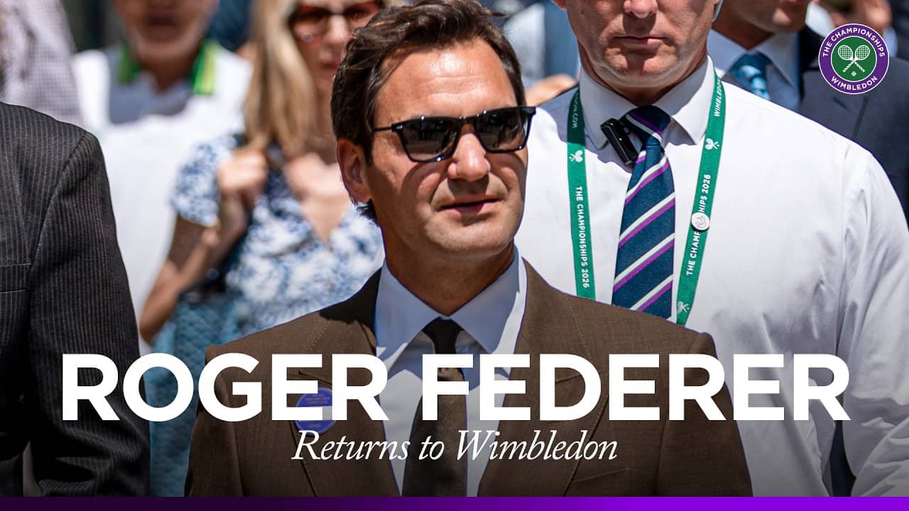 Roger Federer returns to Wimbledon | The Championships 2026