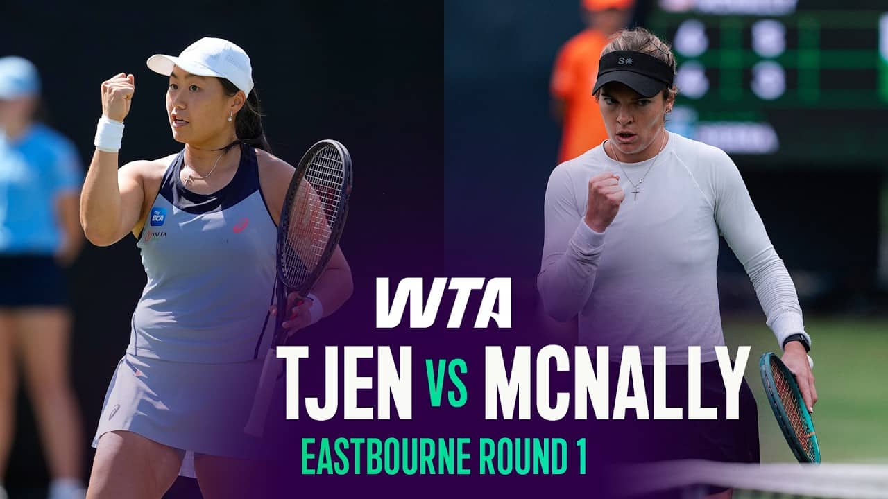 Janice Tjen vs. Caty McNally | 2026 Eastbourne Round 1 | WTA Match Highlights