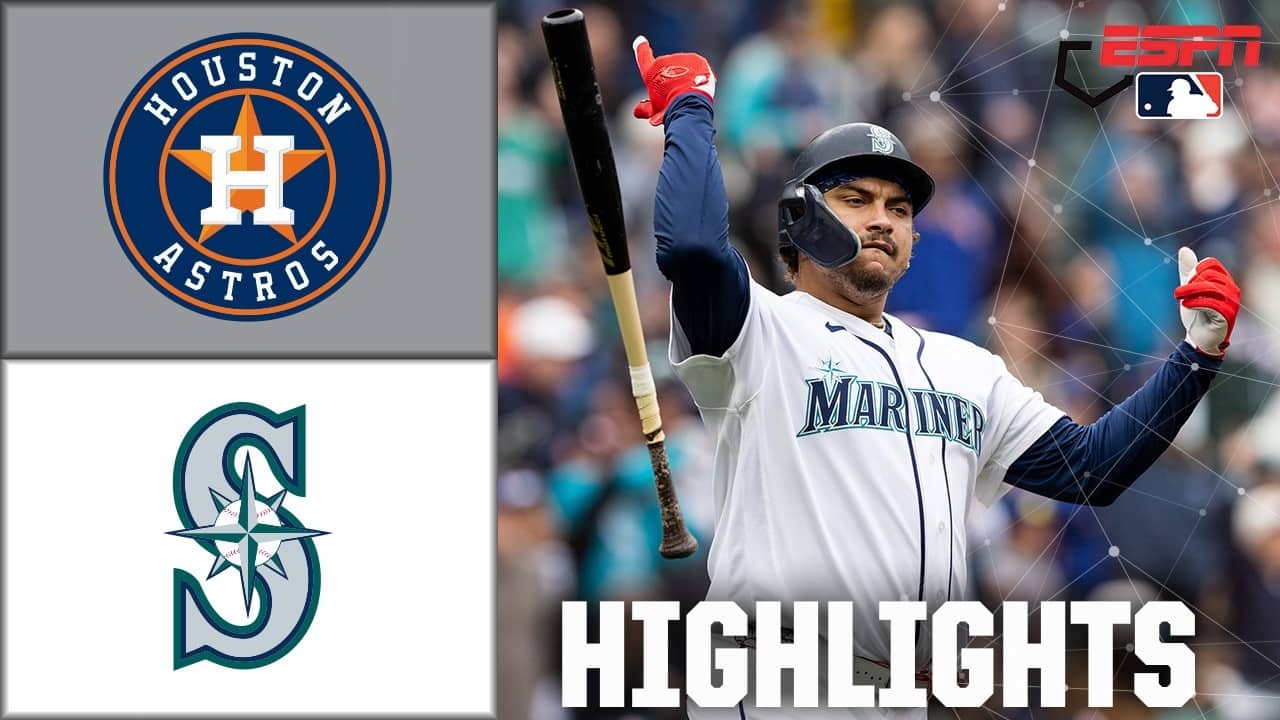 Houston Astros vs. Seattle Mariners | Full Game Highlights | ESPN MLB
