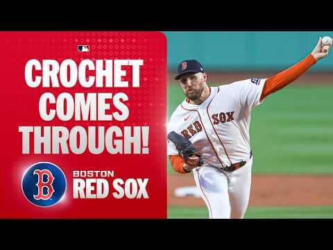 Garrett Crochet outlasts The Miz in a Fenway Park power pitching matchup! 💪 | MLB Highlights