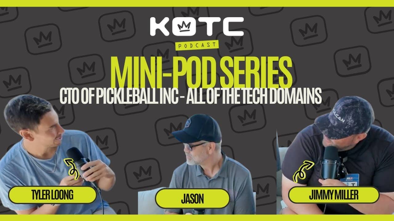 MINI POD SERIES |  JASON - The CTO of Pickleball Inc