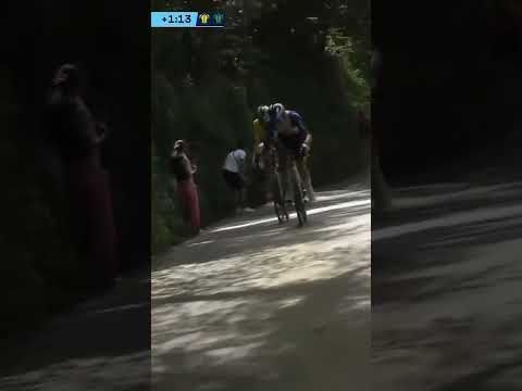 Florian Lipowitz attacks on the mythical Krabelin climb ⚡️ Only Paul Seixas can follow!