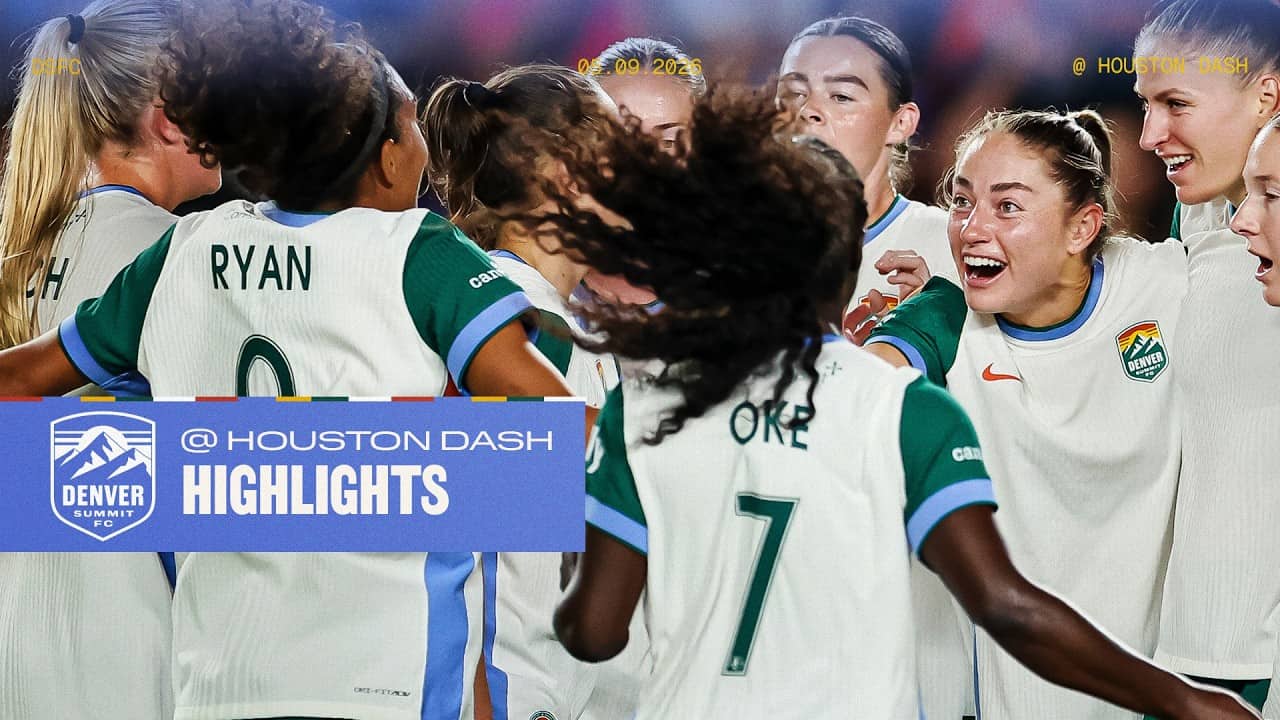 FULL HIGHLIGHTS | Denver Summit FC @ Houston Dash (4-1)