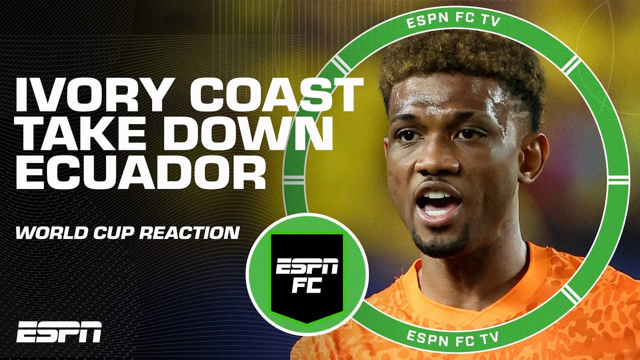 Ecuador 'doesn't create enough chances' - Ale Moreno 🗣️ REACTION to loss to Ivory Coast | ESPN FC