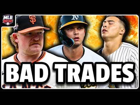 The A’s Made Multiple BAD TRADES!? Yankees FALLING APART, Logan Webb vs Trolls?? (MLB Recap)