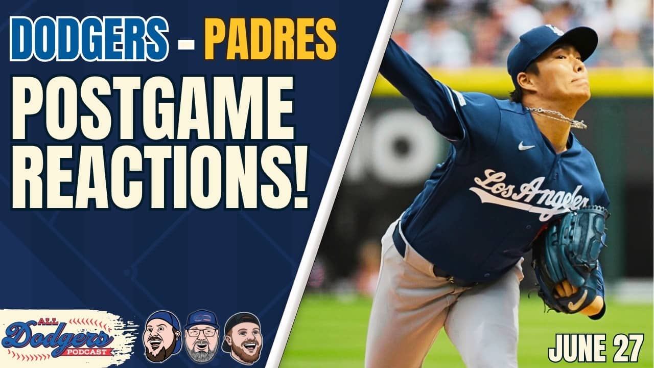 Dodgers DESTROY Padres Behind Tucker, Mookie, Rushing, Freddie, Yamamoto & More!