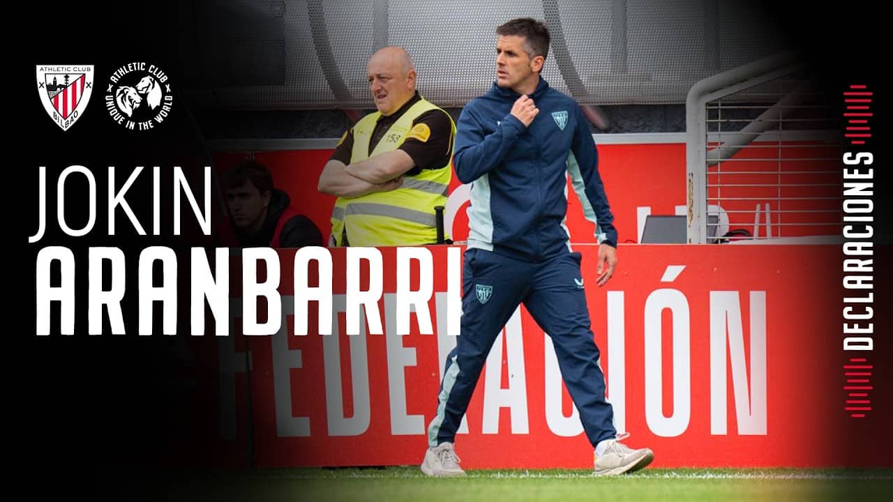 🎙️Jokin Aranbarri I post Bilbao Athletic 2-1 Deportivo Guadalajara l Primera Federación 2025-26 J37