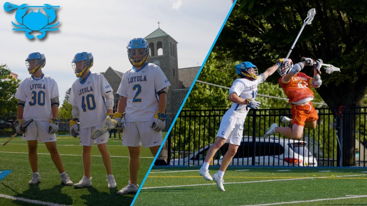 TOP Uncommitted player takes over (Loyola vs Calvert Hall rivalry highlights)