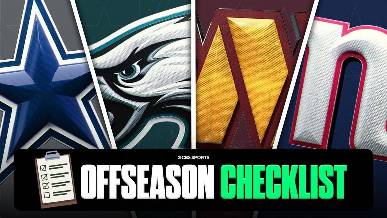 Offseason checklist for NFC East teams: Eagles, Cowboys, Giants, & Commanders 📋