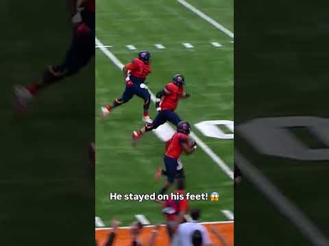 That was incredible 🤯 #syracuse #cuse #accfootball #collegefootball #football #syracuseorange