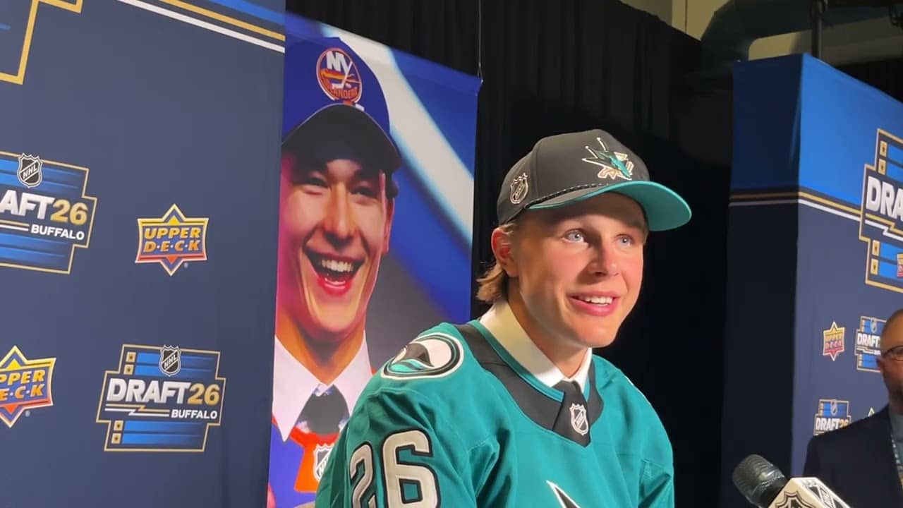 Stenberg Excited To Go to Sharks, Believes He's NHL-Ready