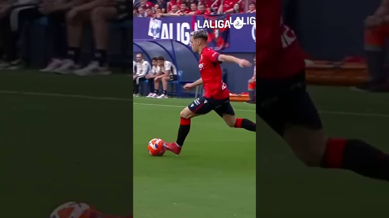 Gol de Budimir en el #OsasunaEspanyol de la temporada 2024/25 #LaLigaHighLights #Osasuna #shorts