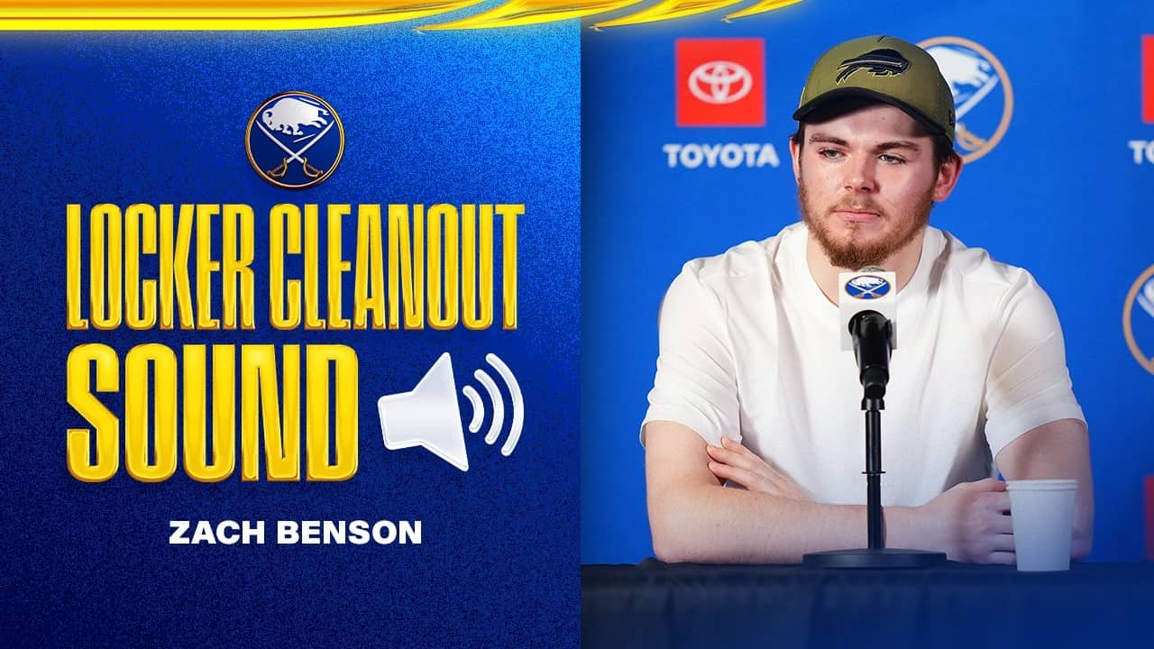 "It's Truly A Brotherhood Here" | Zach Benson On 2025-26 Season Recap | Buffalo Sabres