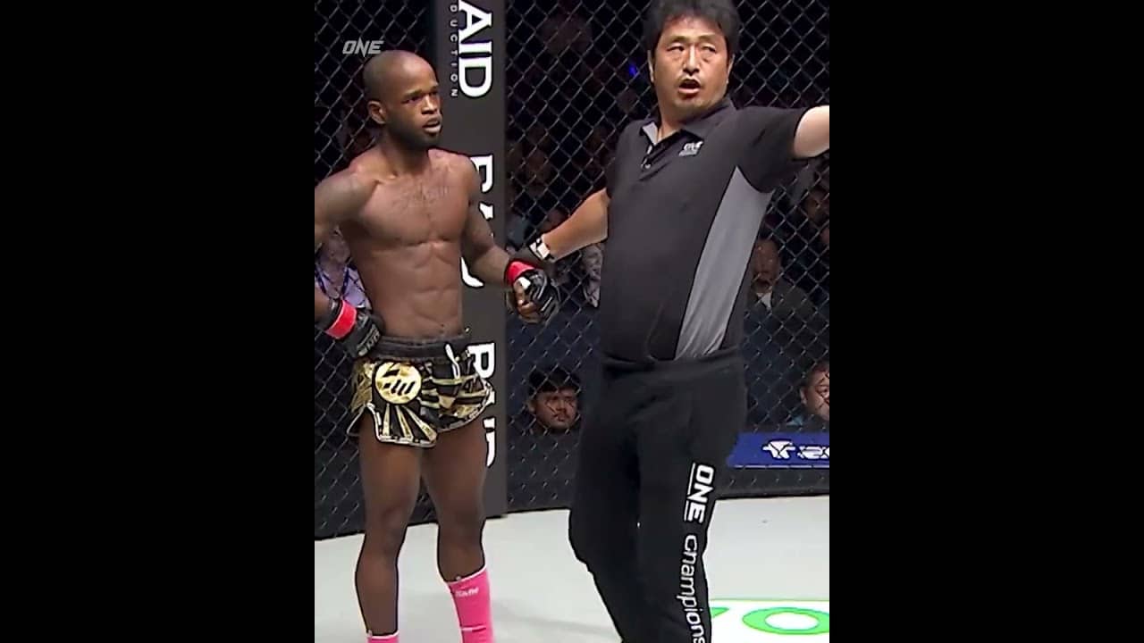 “THE IRON MAN” ARRIVED WITH A BANG 🤯💥 Rodtang goes to war with Takeru at ONE SAMURAI 1!