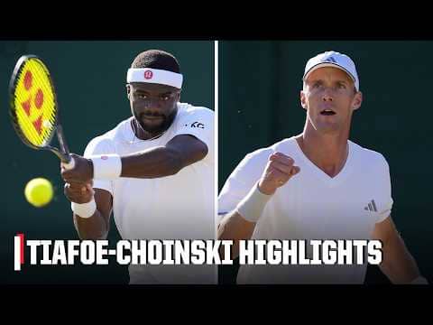 Frances Tiafoe vs. Jan Choinski | Full Highlights | 2026 Wimbledon