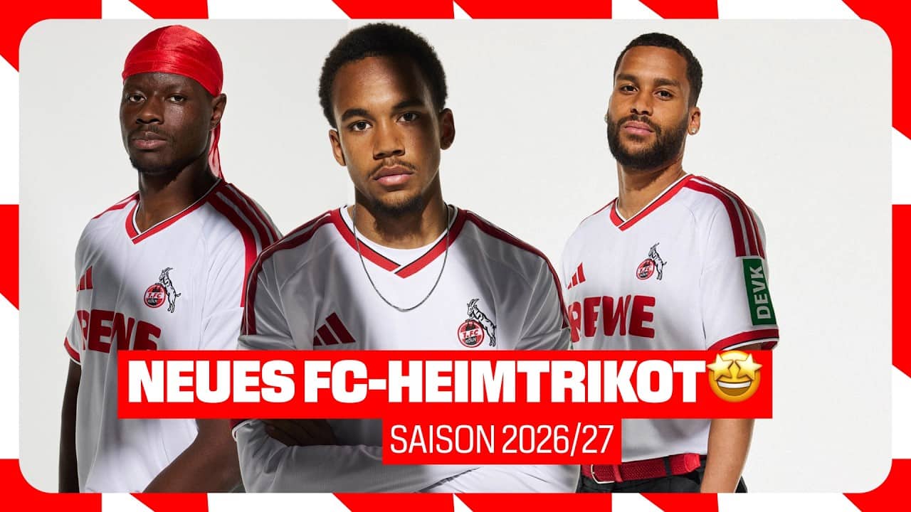 ‚Verdamp lang her‘ 🐐 | FC Home Jersey 26/27 | 1. FC KÖLN X ADIDAS