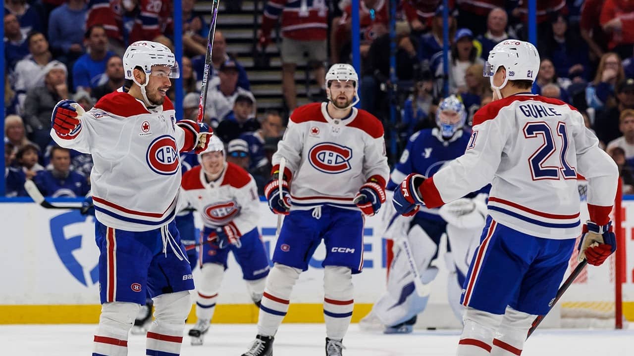 SUZUKI puts Canadiens up in GAME 7!
