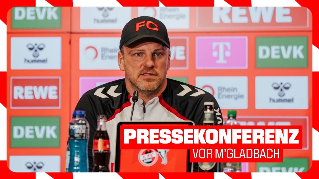 Pressekonferenz vor Gladbach | 1. FC Köln
