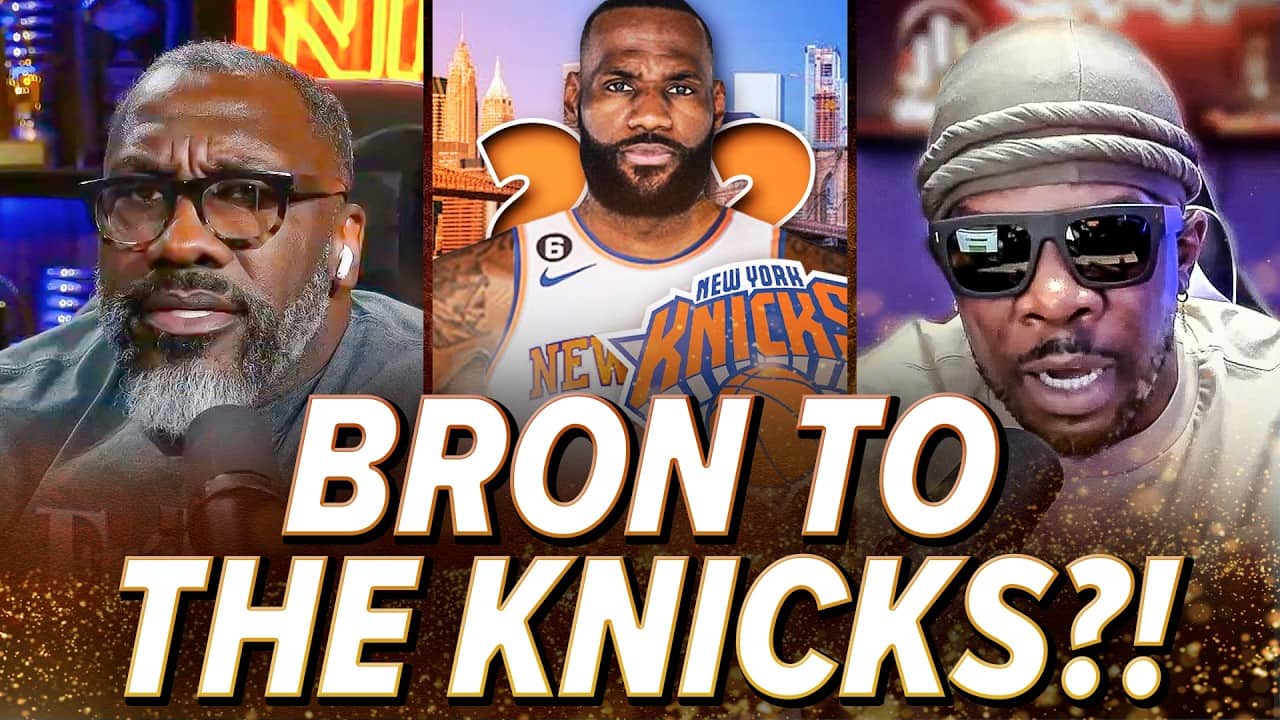 Unc & Iso Joe REACT as Knicks & 76ers Pursue LeBron! Where Should He Go? | Nightcap