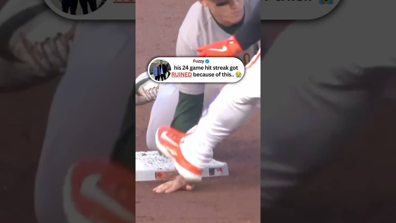 stepped on his hand.. 😭