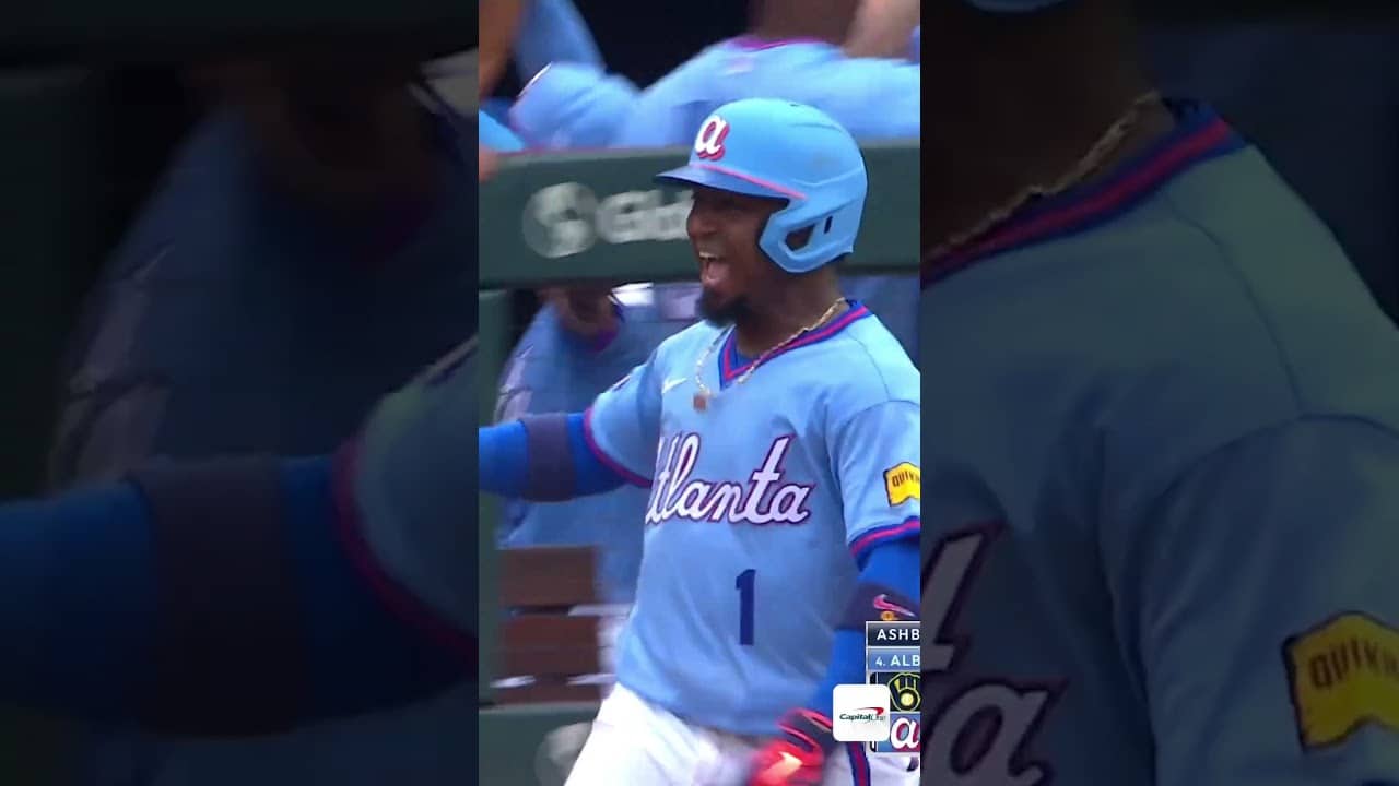 Ozzie Albies walks it off for the Atlanta Braves! 💥