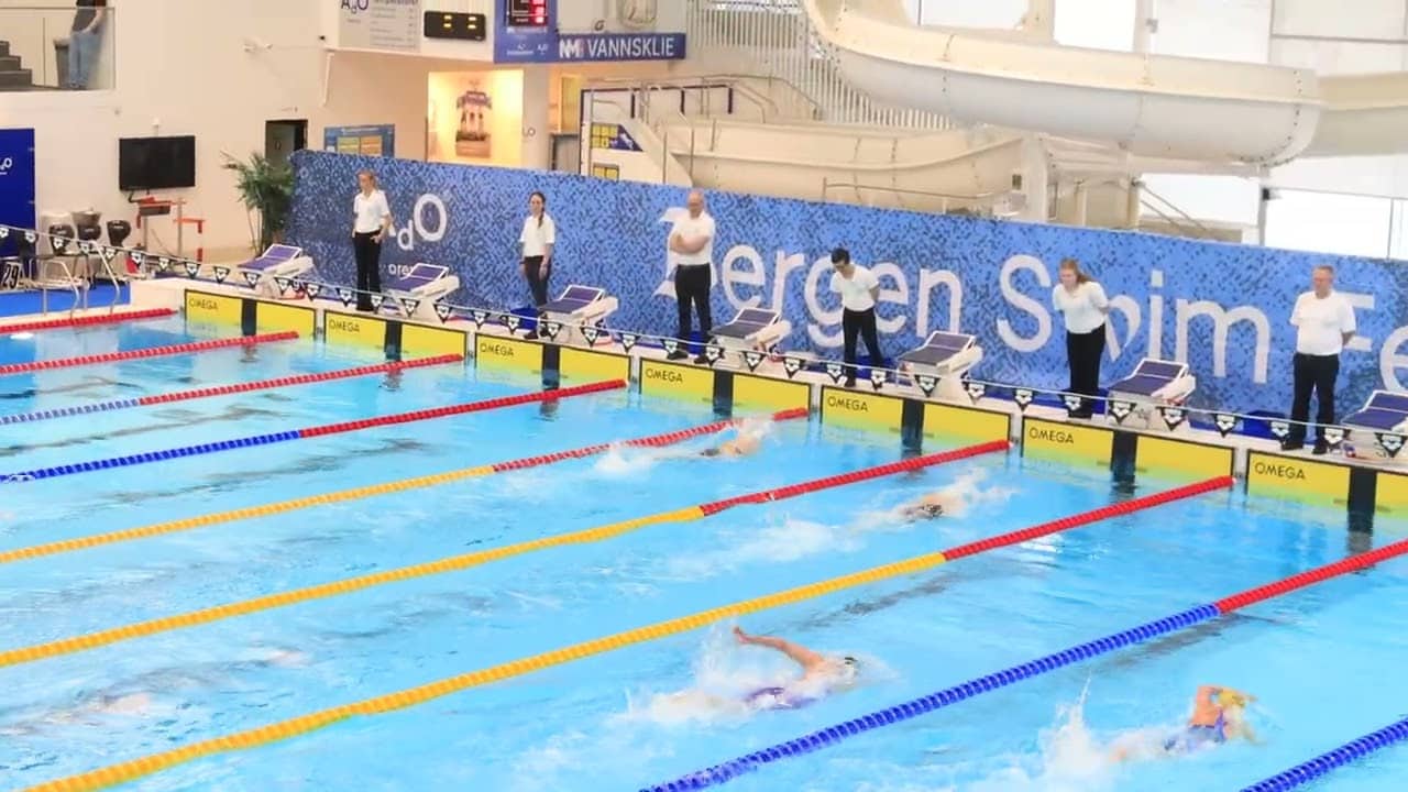 Women's 200 Free (Siobhan Haughey, 1:54.31 MEET RECORD) - 2026 Bergen Swim Festival