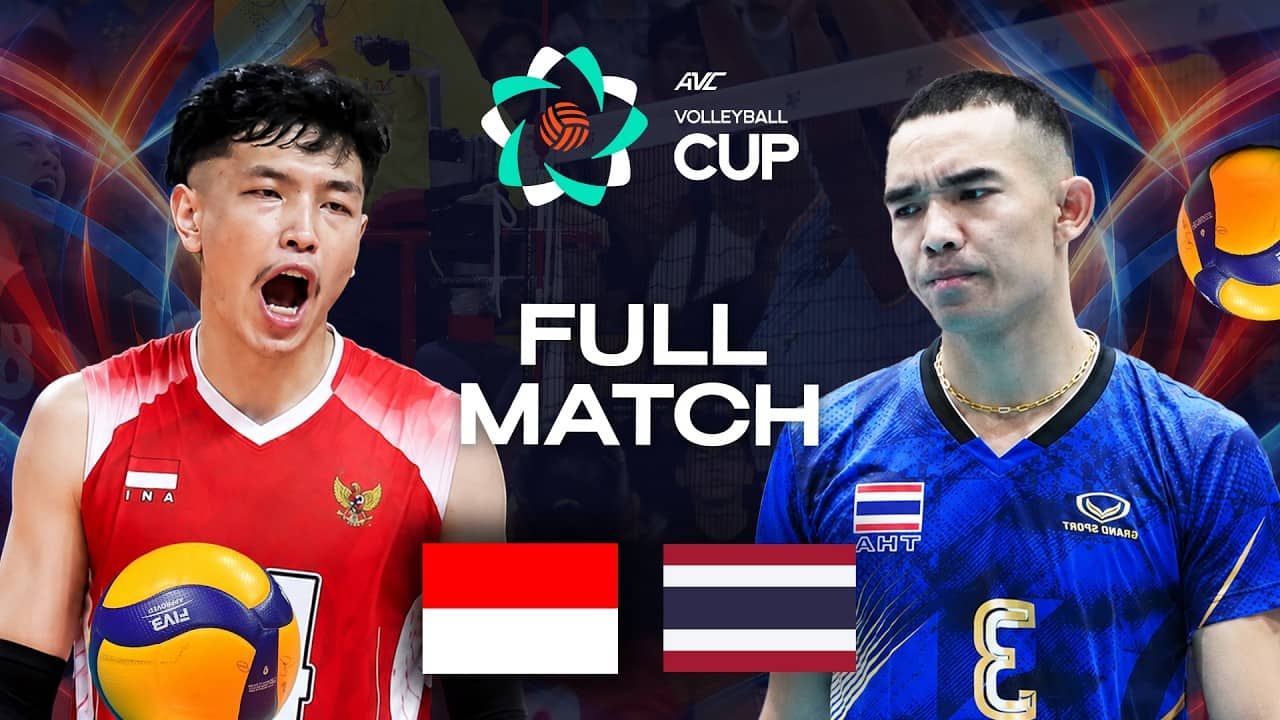 Indonesia vs. Thailand - Pool Play | AVC Men's Cup 2026