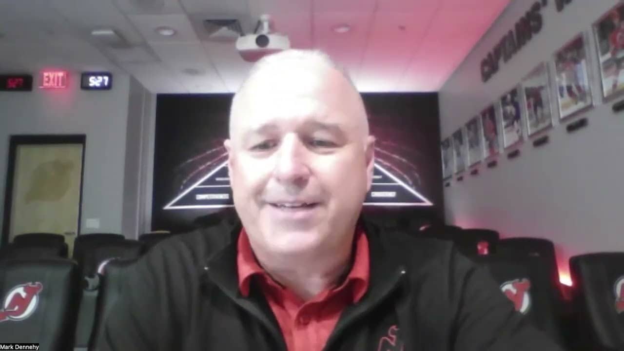 Mark Dennehy Zoom Interview after Draft Day 2 | NHL DRAFT