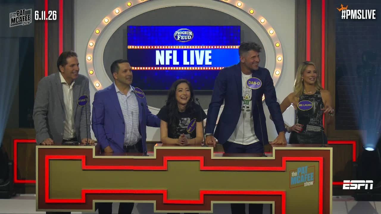 The NFL Live crew STRIKES 1ST 🆚 the Thunderdawgs 🧠 NFL teams named after an animal... | Progrum Feud