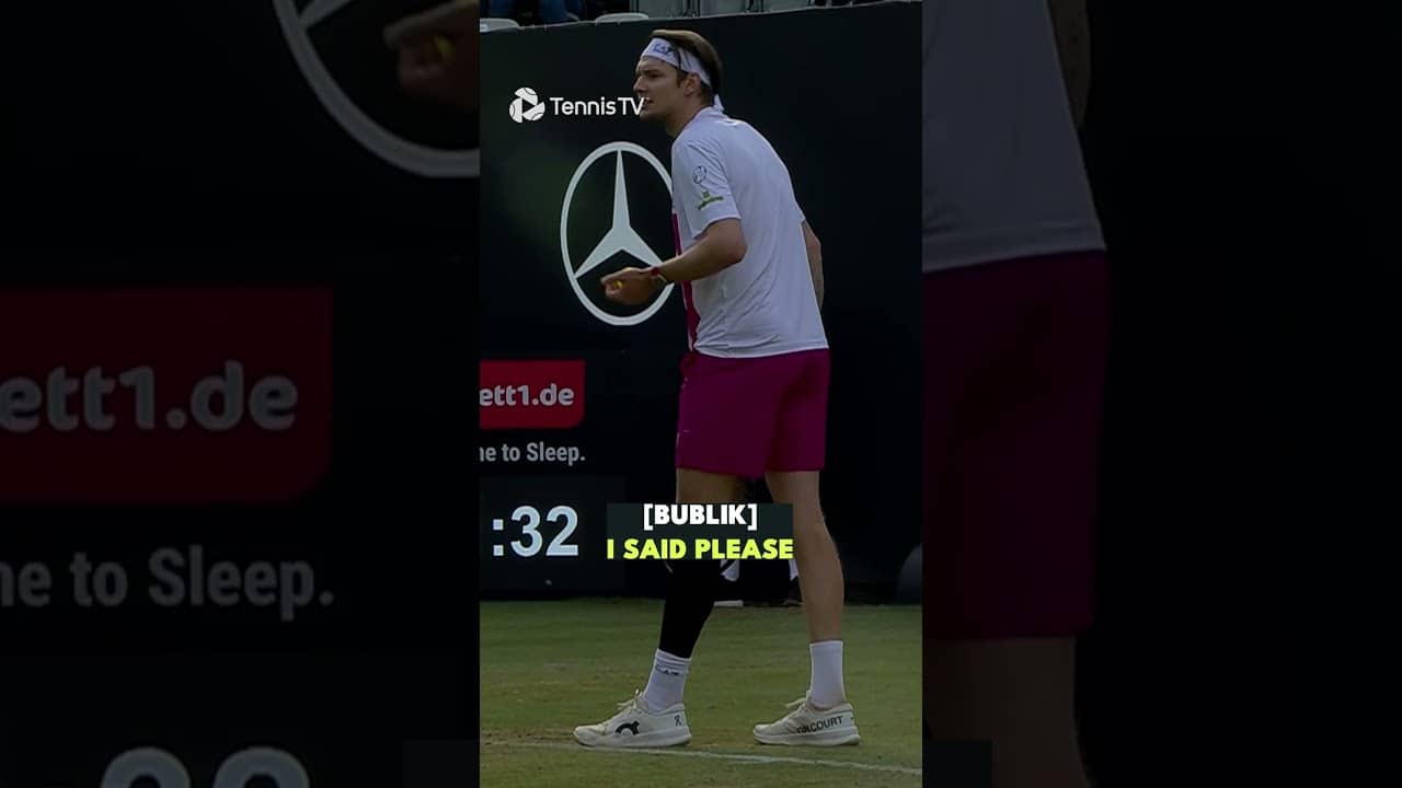 Bublik vs Spectator 🤣