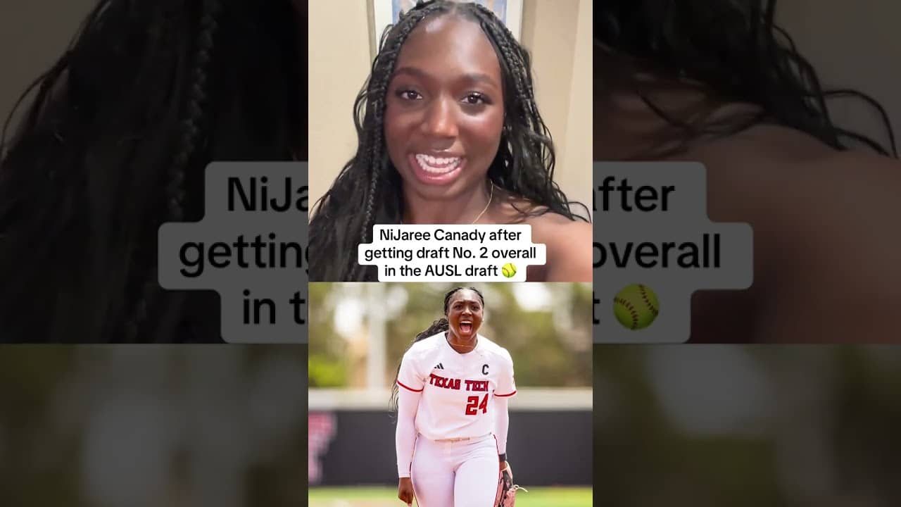 NiJaree Canady is staying in Texas to play with the Texas Volts 🙌 (via @Texastechsoftball/X)