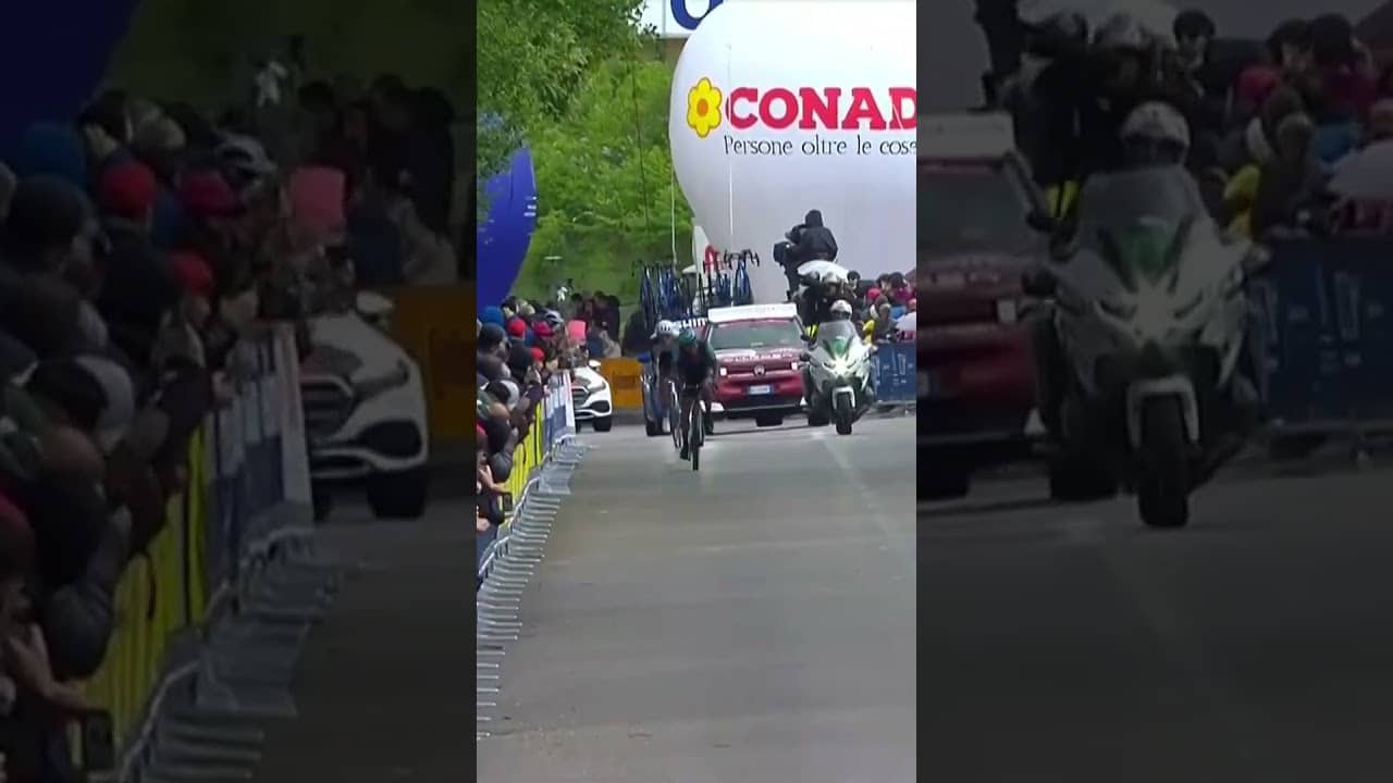 IGOR ARRIETA WITH THE MOST INSANE COMEBACK AT THE GIRO 🤯