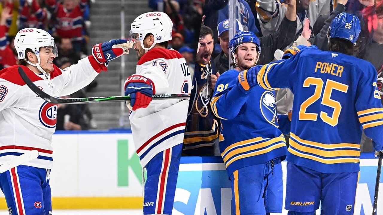 EVERYTHING'S GOING IN! Canadiens & Sabres combine for FIVE 1st period goals!