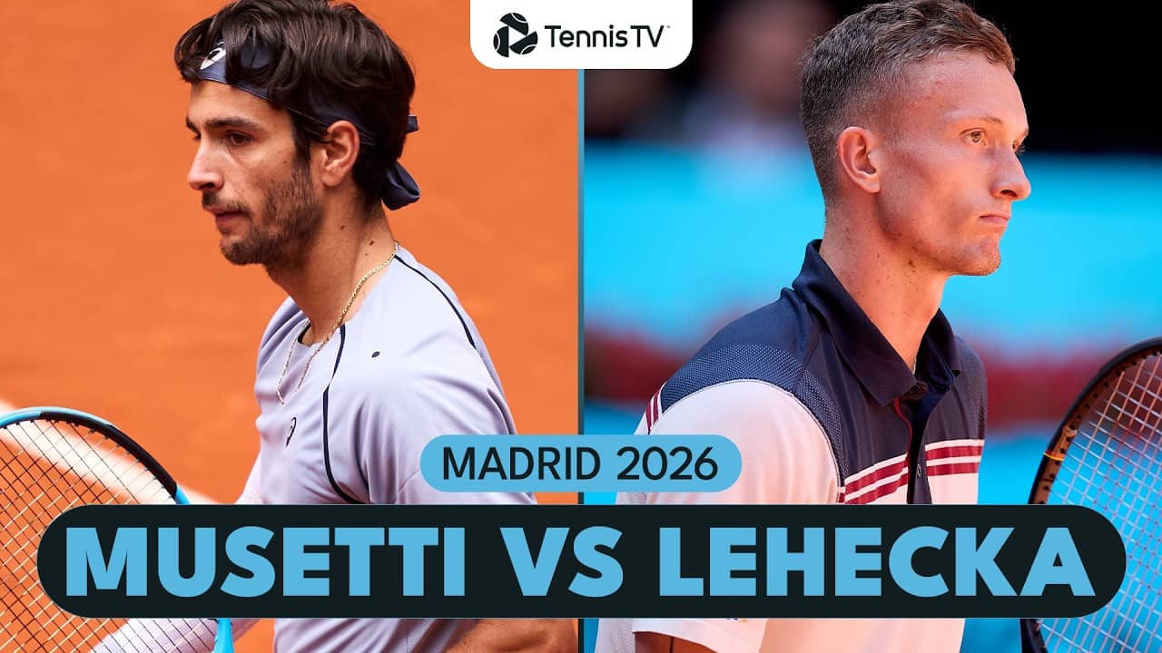 Lorenzo Musetti vs Jiri Lehecka Match Highlights | Madrid 2026