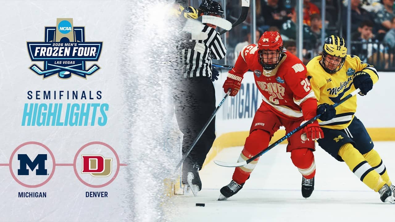 Denver vs. Michigan: 2026 Men's Frozen Four semifinal highlights