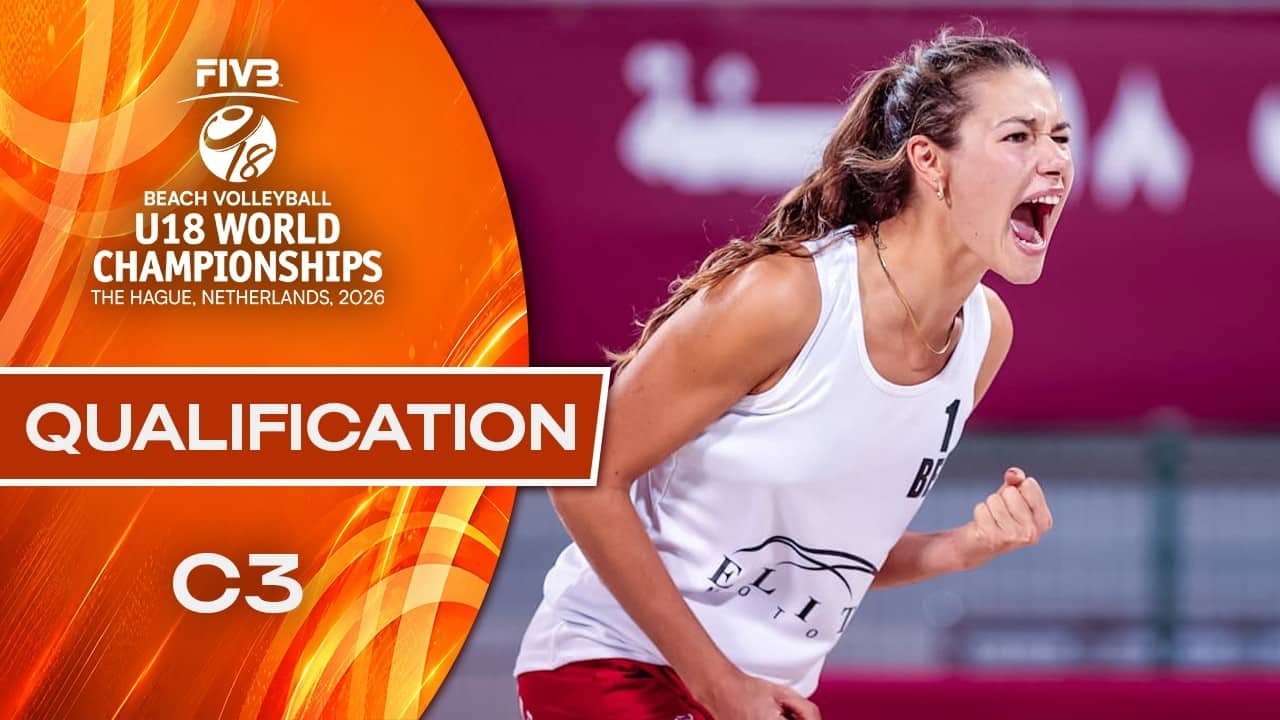 Qualification - Court 3 | Beach U18 World Championships 2026 | The Hague | 08.07.2026