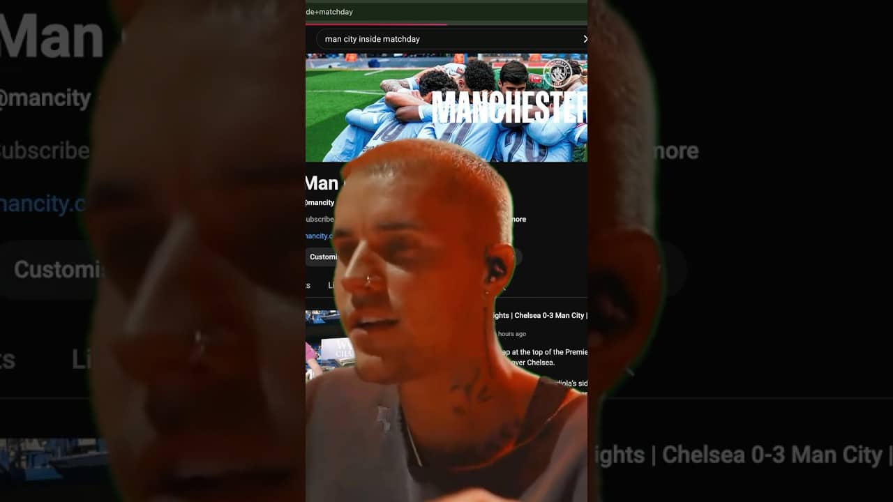 🧐 Watched Inside Matchday yet? 😍 #football #goals #mancity #shorts #justinbieber #coachella